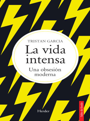 cover image of La vida intensa